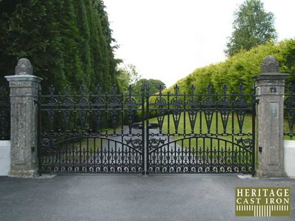"Heritage Cast Iron - Driveway Gates Lincoln"