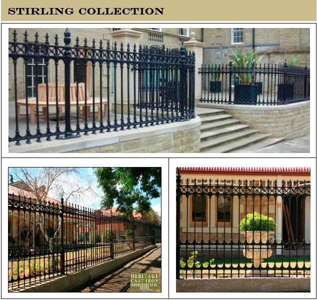 The Stirling Collection - Cast Iron Railings