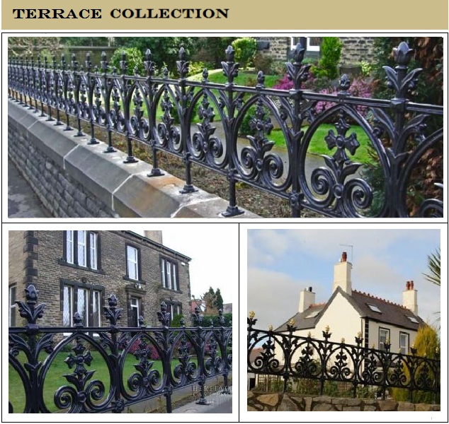 The Terrace Collection - Cast Iron Railings