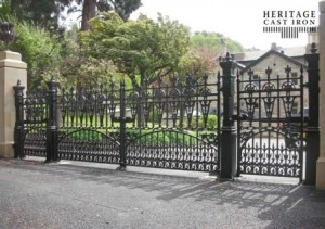 "Heritage Cast Iron - Driveway Gates Aberdeen"